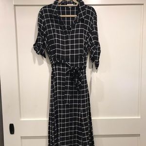 Calvin Klein midi shirt dress